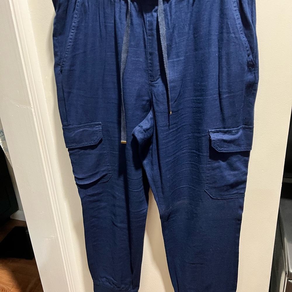 St. John's Bay Dark Blue Cargo Pants